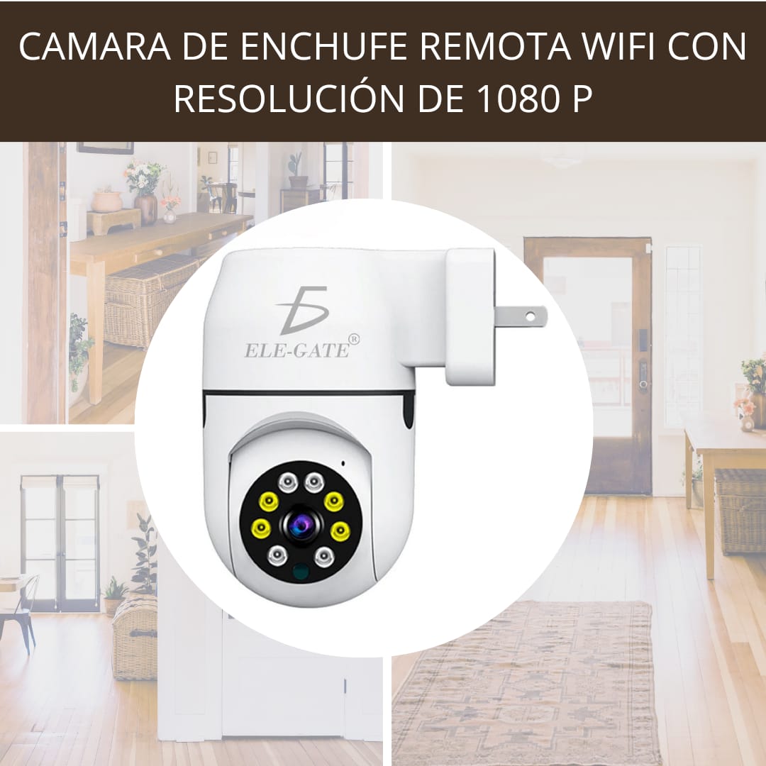 CAMARA DE ENCHUFE REMOTA WIFI