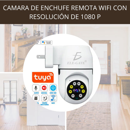 CAMARA DE ENCHUFE REMOTA WIFI