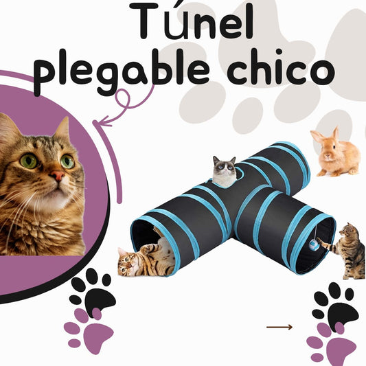 TUNEL PLEGABLE PARA GATOS JR