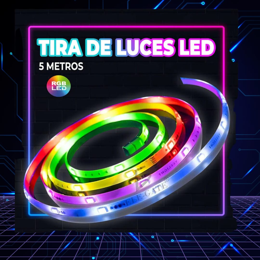 TIRA DE LUCES LED 5 MTS