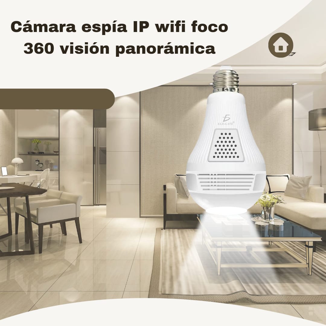 CAMARA ESPIA WIFI FOCO 360