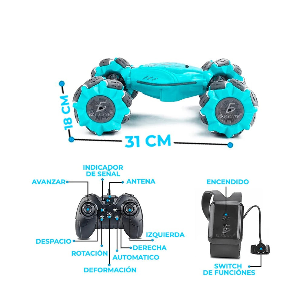 CARRO DEFORMABLE A CONTROL REMOTO