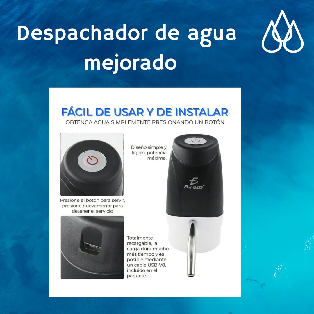 DISPENSADOR DE AGUA