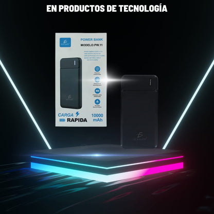 POWER BANK 1000mah CON 2 PUERTOS USB