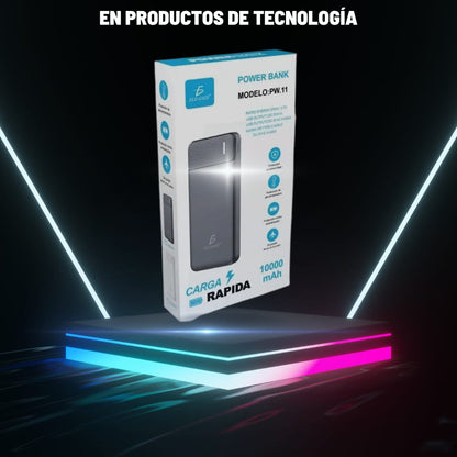 POWER BANK 1000mah CON 2 PUERTOS USB